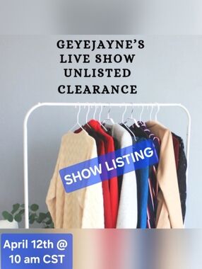April 12th Unlisted Show Item